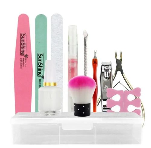 Manicure de corte conjunto de 12 peças (desconto de 50% por tempo limitado)