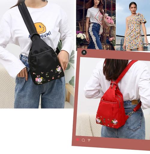 🔥🔥🔥Multifunktionaler tragbarer bedruckter Rucksack für Frauen