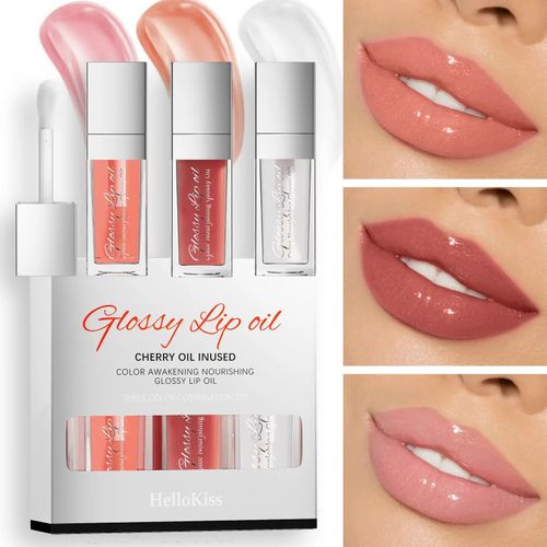 Lip gloss conjunto de 3 peças (50% de desconto por tempo limitado)