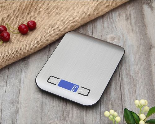 Balança de cozinha multifuncional de aço inoxidável 5Kg