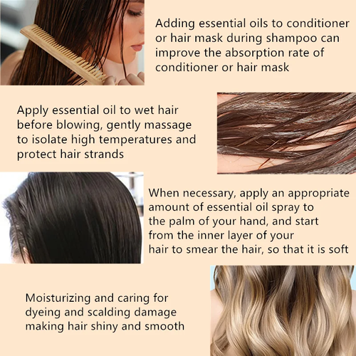 Spray de óleo essencial de perfume smooth hair care (desconto de 50% por tempo limitado)