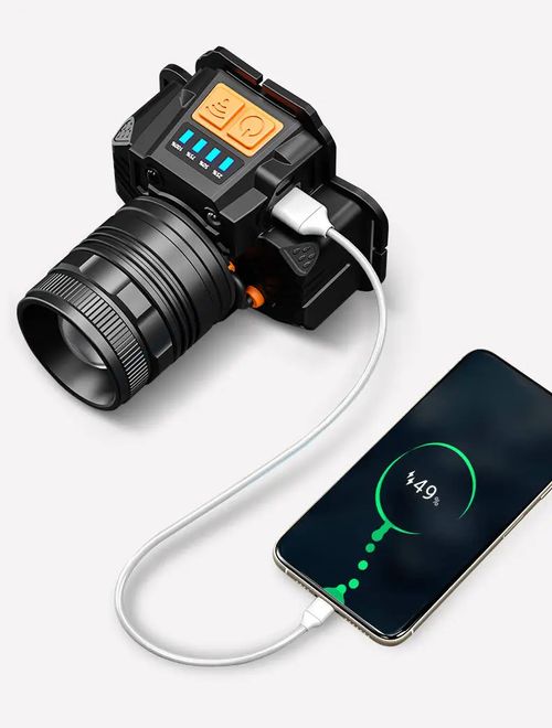 Emergncy Waterproof Head Light Led Faróis