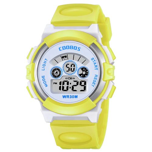 Dynamic Color design Fashion Girls Boys Sport led Digital Watch Electronic children's watch