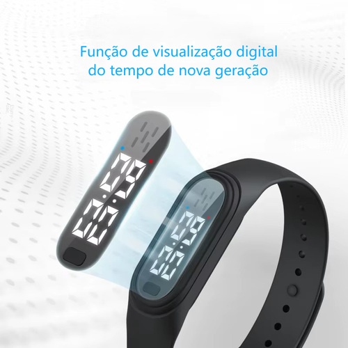 Pulseira repelente de mosquitos com ultrassom