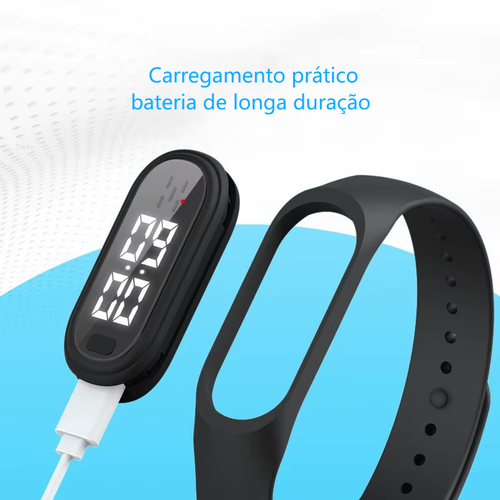 Pulseira repelente de mosquitos com ultrassom