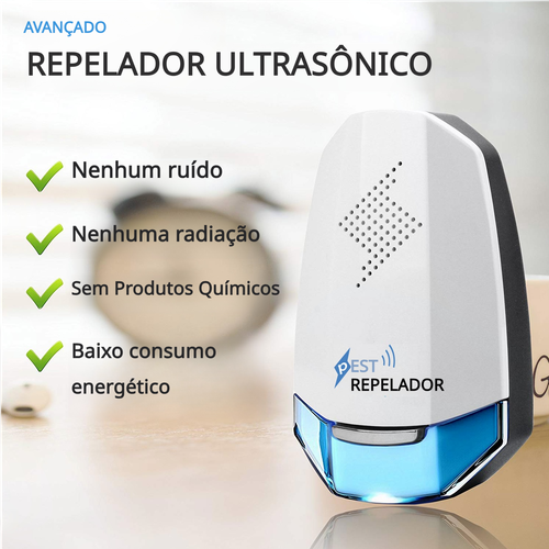REPELADOR ULTRASONICO REPELLA MAISINSETOS & RODENTES & Rato