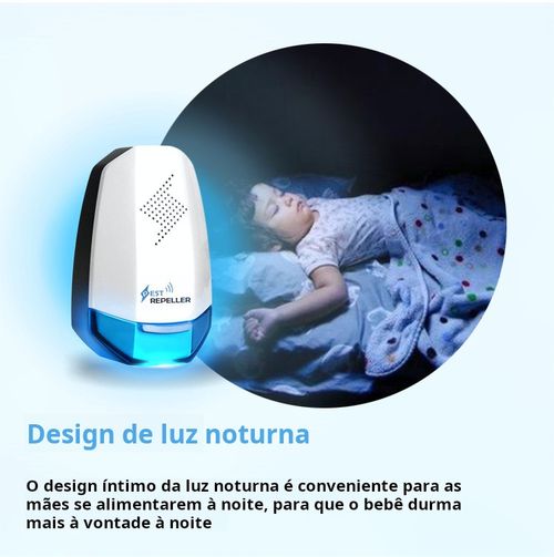 REPELADOR ULTRASONICO REPELLA MAISINSETOS & RODENTES & Rato