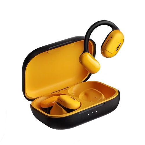 NANKA Fone de ouvido esportivo impermeável de gancho aberto, conexão sem fio, zero pressão e sem desconforto