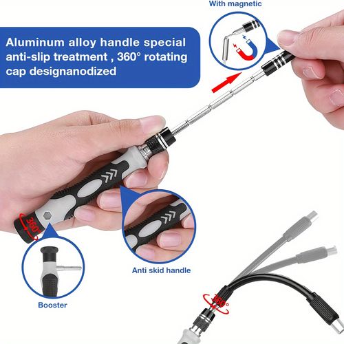 🔥115 parçalık hassas tornavida seti, Saatler, bilgisayarlar
