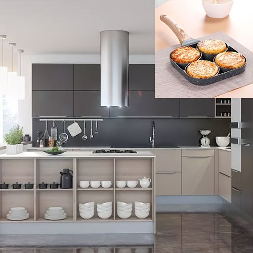 🔥Gaz Ocak ve İndüksiyon Uyumlu Olarak 1 Adet Yumurta İçin Tava