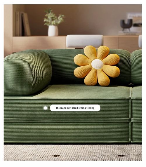 Cama sofá compactada torna o transporte e o manuseio muito mais fáceis.