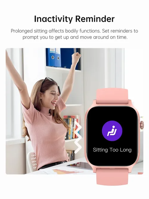 🌎Seu parceiro na vida - Relógio inteligente de saúde.