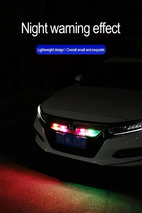 Lâmpada RGB controle remoto, indicador e aviso para veículos e drones