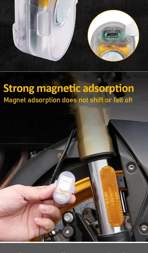 Lâmpada RGB controle remoto, indicador e aviso para veículos e drones