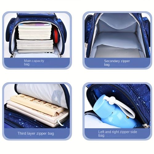 🧘🧘🧘    Mochila de nylon de grande capacidade