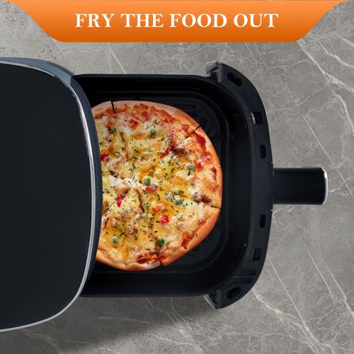 🔥Fritadeira de ar com capacidade de 6 litros e 12 funções integradas