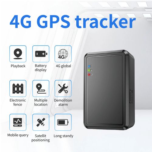 Rastreador Veicular GPS 4G com Posicionamento em Tempo Real e Forte Ímã para Carro.