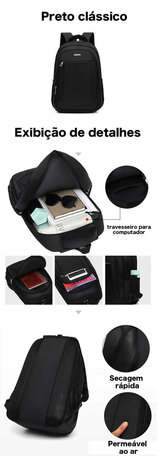 Mochila personalizada de Oxford para escola, viagens ao ar livre, negócios, laptops. Ideal como presente para faculdade. Mochila para estudantes, para homens e mulheres.