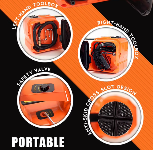 Gaiola para Carro Elétrico  Kit de Ferramentas Multifuncionais 3 em 1 para Reparos Automotivos 5T