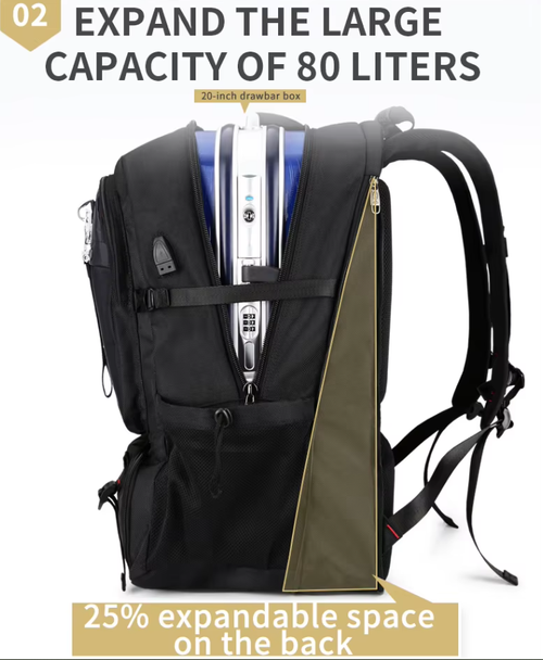 Mochila Tática Resistente à Água