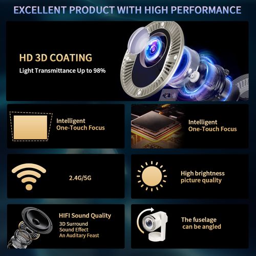 Projetor Mini Portátil Z11: O Teu Cinéma em Casa