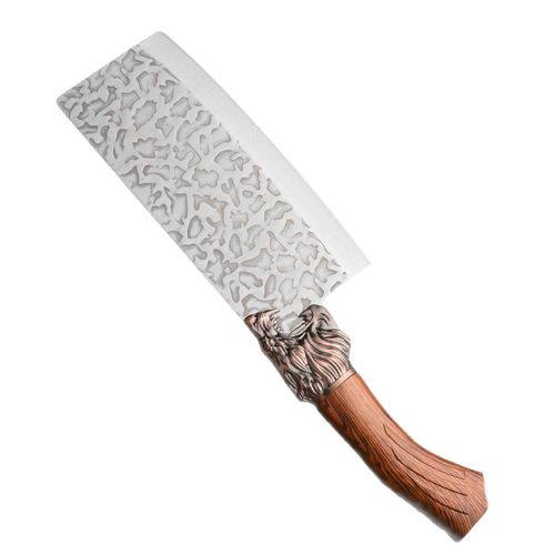 Conjunto de 7 peças de facas de cozinha de aço inoxidável forjadas artesanalmente (incluindo tesoura)