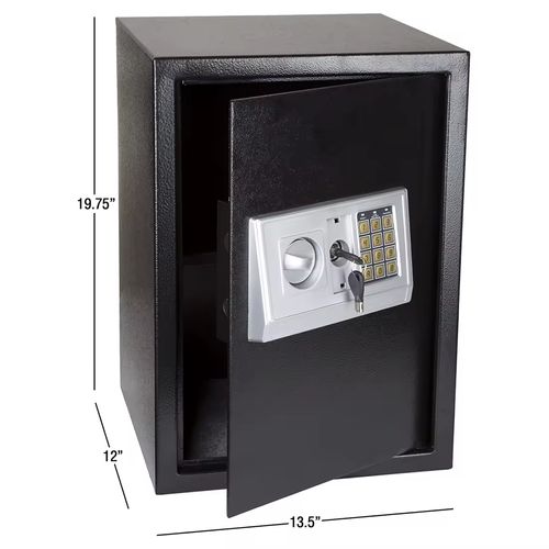 Caixa Forte Digital Extra-Grande com Teclado de Aço (três modelos)