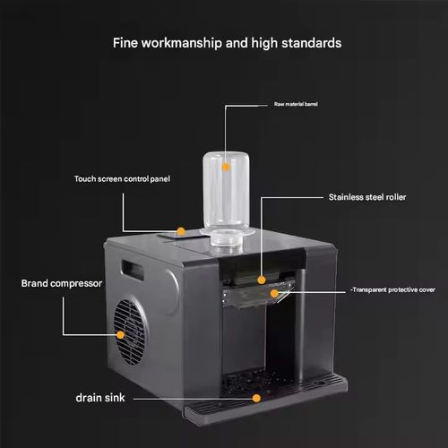Máquina de Gelo de Flocos de Neve Fofos Automática