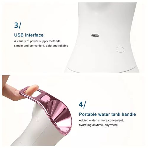 Atomizador Nano Frio Humidificador de Água Hidrata Profundamente o Beleza Humidificador