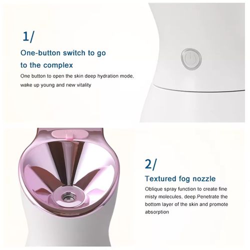 Atomizador Nano Frio Humidificador de Água Hidrata Profundamente o Beleza Humidificador