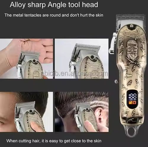 Cortador de Cabelo Profissional Ideal para Salões e Uso Doméstico!