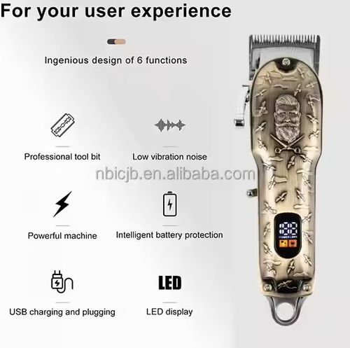 Cortador de Cabelo Profissional Ideal para Salões e Uso Doméstico!