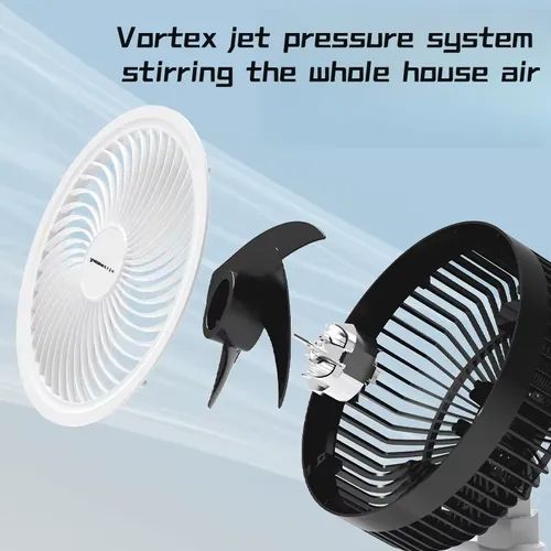 Ventilador de circulação de ar de três velocidades