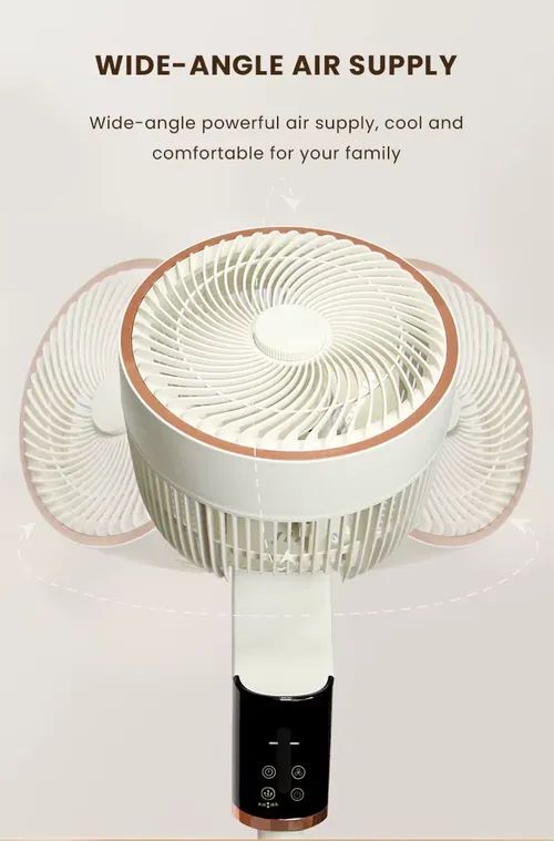 Novo ventilador vertical doméstico de circulação de ar e resfriamento