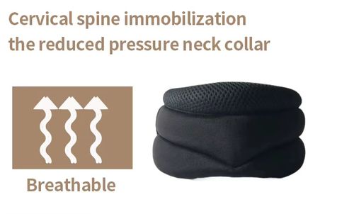 Colar cervical mole suave ajustável