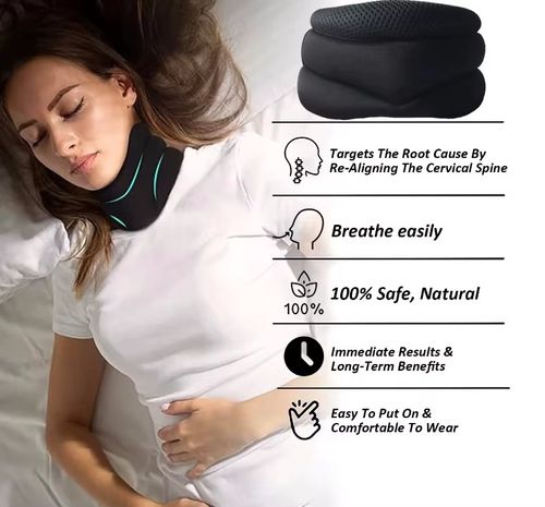 Colar cervical mole suave ajustável