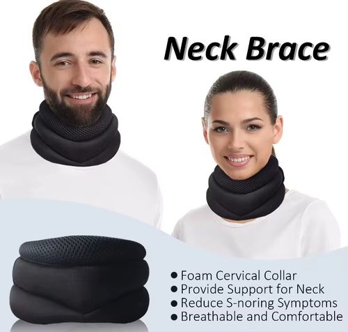 Colar cervical mole suave ajustável