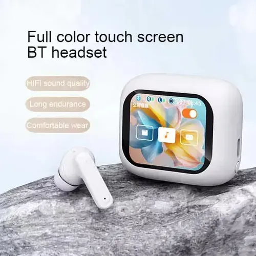 🎧Fones LX-10 TWS com ANC, ENC, tela touch e chamadas HD