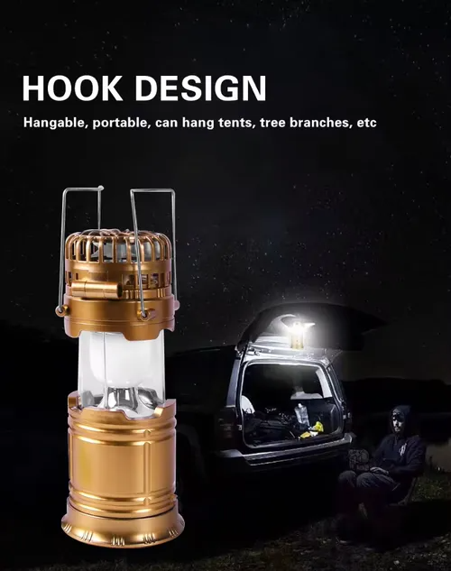 🔥Luz solar multifuncional com ventilador