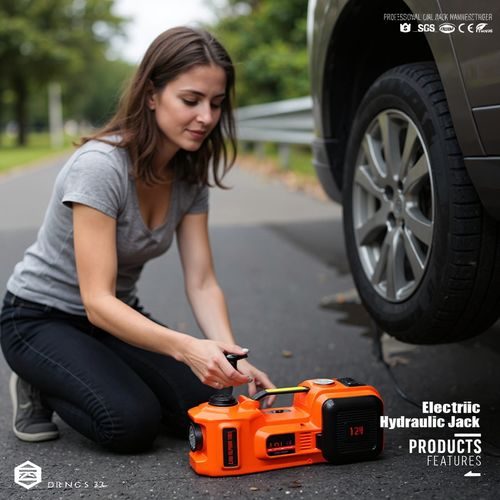 Conjunto de macacos hidráulicos 2 em 1 para Reparos Automotivos 5T