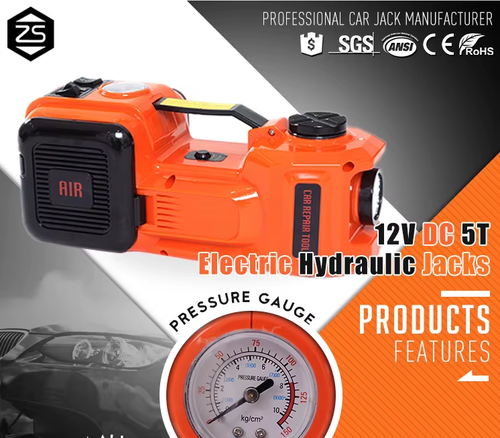 Conjunto de macacos hidráulicos 2 em 1 para Reparos Automotivos 5T