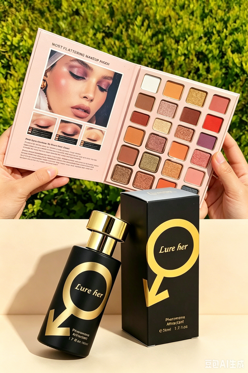 Kit Sedução Amor：Perfume sedutor masculino + sombra de olhos encantadora feminina