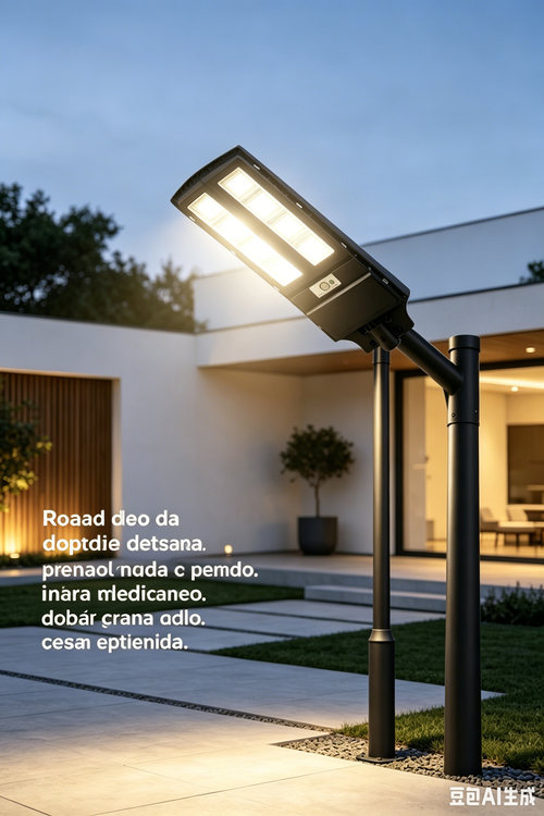 🔥Lâmpada de rua solar para jardim externo com 8 luzes 6000 lúmens