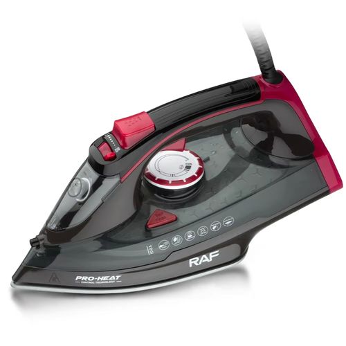 Ferro de passar roupa elétrico portátil a vapor RAF 2600W