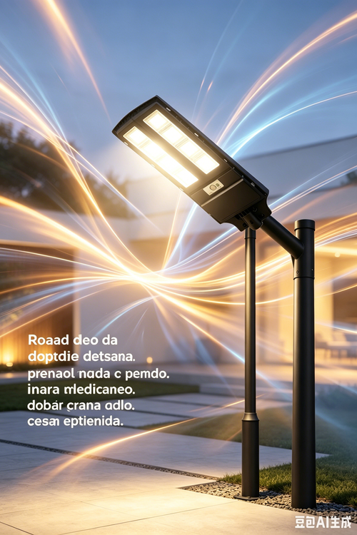 🔥Lâmpada de rua solar para jardim externo com 8 luzes 6000 lúmens