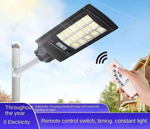 Luz solar de estrada de alta potência com função de indução por controle remoto