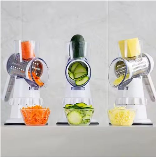 Manual Rotary Cheese Grater for Vegetable Cutter Potato Slicer Mandoline Multifunctional Plastic Vegetable Chopper Kitchen Tools