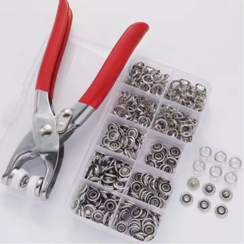 Clothes button installation tool baby clothes press button tool suit prong snap button sewing snap fastener