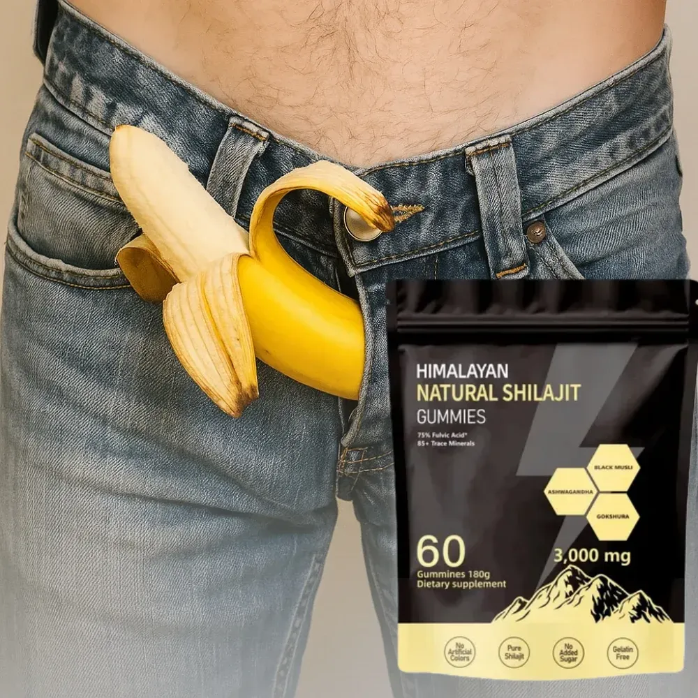 Himalayan Snow Lotus Honey Gummies, Rich Taste, 60 Count.