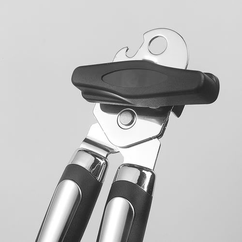 2pc Can Opener Manual, Handheld Strong Heavy Duty Stainless Steel Can Opener, Comfortable Handle, Sharp Blade Smooth Edge, Can Openers with Multifunctional Bottle Opene（2packs））